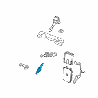 OEM 2012 Honda Fit Spark Plug (Izfr6K13) (Ngk) Diagram - 12290-RB1-003