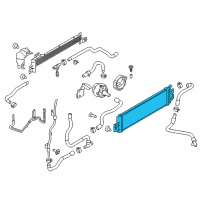 OEM 2019 Infiniti Q60 Radiator Assembly-Sub Diagram - 21457-5CA5A