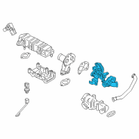 OEM 2016 Ram 2500 Valve-EGR Bypass Diagram - 68399240AA