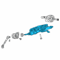 OEM Dodge Column-Steering Diagram - 55057355AE