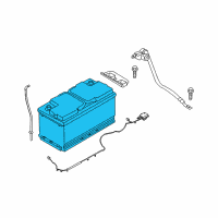 OEM 2014 Hyundai Genesis Battery Assembly Diagram - 37110-3M300