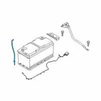 OEM 2015 Hyundai Genesis Vent Hose Assembly-Battery Diagram - 37114-3M000
