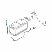 OEM 2011 Hyundai Genesis Vent Hose Assembly-Battery Diagram - 37114-3M000