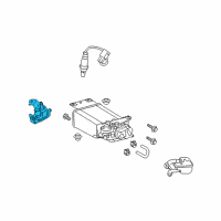 OEM 2014 Toyota Highlander Vacuum Valve Diagram - 25860-0V050