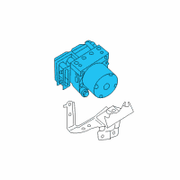 OEM Nissan Rogue Aniti Skid Actuator And Ecu Assembly Diagram - 47660-9TG0D