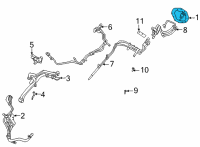 OEM Ram Cover-Differential Diagram - 68293947AB