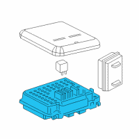 OEM GMC Jimmy Block Asm-Accessory Wiring Junction Diagram - 12171201