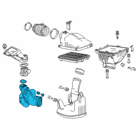 OEM 2016 Honda Accord Tube Assembly B, Air I Diagram - 17243-5G0-A00