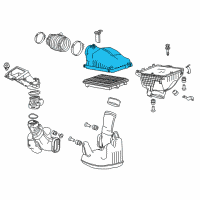 OEM 2015 Honda Accord Cover Comp, Air/C Diagram - 17210-5G0-A00