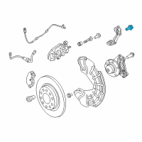 OEM Dodge Dart Bolt-HEXAGON FLANGE Head Diagram - 6511090AA