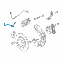 OEM 2014 Dodge Dart Line-Brake Diagram - 68213498AC