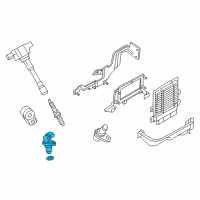 OEM Nissan NV3500 Engine Camshaft Position Sensor Diagram - 23731-1CA1B