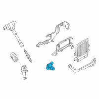 OEM Infiniti QX56 Crankshaft Position Sensor Diagram - 23731-1CA0B