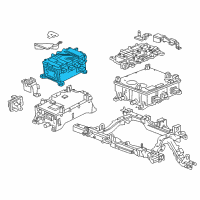 OEM 2017 Chevrolet Bolt EV Junction Block Diagram - 24286598