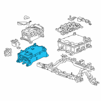 OEM 2018 Chevrolet Bolt EV MODULE ASM-DRV MOT PWR INV ECCN=3A999.A Diagram - 24043524