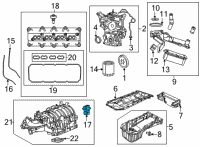 OEM Jeep Grand Wagoneer Cap-Engine Oil Diagram - 4861895AA