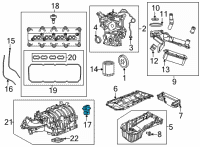 OEM Ram 2500 Cap-Engine Oil Diagram - 4861895AA