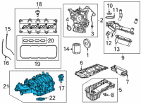 OEM 2022 Jeep Grand Wagoneer INTAKE Diagram - 68531639AA