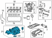 OEM Jeep Grand Wagoneer INTAKE Diagram - 68531639AA