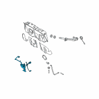 OEM 2010 Mercury Grand Marquis Fuel Pump Diagram - BW1Z-9H307-A