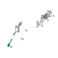 OEM Kia Borrego INTERMED Shaft Assembly Diagram - 564202J000