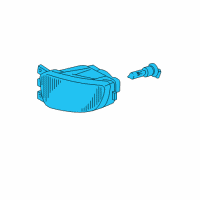 OEM Lexus GS300 Lamp Set, Fog Diagram - 81210-30H02