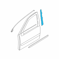OEM 2003 Infiniti I35 Tape-Front Door Outside, LH Diagram - 80813-2Y010