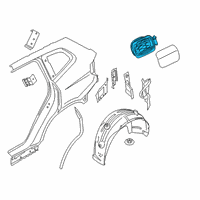 OEM BMW X5 Cover Pot Diagram - 51-17-7-440-018