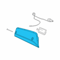 OEM Dodge CHMSL-Center High Mounted Stop Diagram - 5116302AD