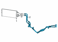 OEM Jeep Line-Oil Cooler Pressure And Ret Diagram - 68447880AC