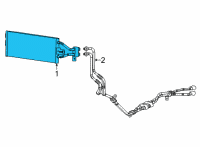 OEM Jeep Cooler-Transmission Oil Diagram - 68488312AA