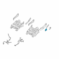 OEM 2017 Jeep Grand Cherokee Switch-Power Seat Diagram - 56049428AE