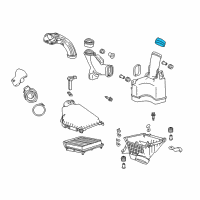 OEM Honda Conn Tube, Air/C Diagram - 17251-5A2-A00