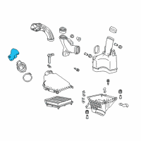 OEM Acura TLX Chamber Reso, Air Diagram - 17229-RDF-A00