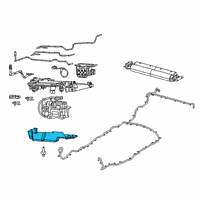 OEM 2022 Ram 1500 Shield-Dust Diagram - 68264597AD