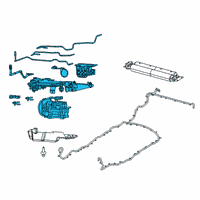 OEM 2021 Ram 1500 COMPRESSO-Air Suspension Diagram - 68496113AB