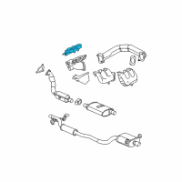 OEM Chrysler Pacifica Shield-Exhaust Manifold Diagram - 4648962AA