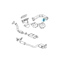 OEM Chrysler Pacifica Gasket-Crossover Pipe Diagram - 4781040AA