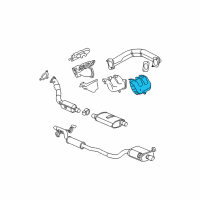 OEM Dodge Grand Caravan Shield-Exhaust Manifold Diagram - 4781171AA
