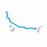 OEM 2013 Infiniti M56 STABILIZER Assembly Front Diagram - 54610-1MA0B
