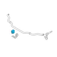 OEM Infiniti M56 Bush-Stabilizer Diagram - 54613-1MD9A