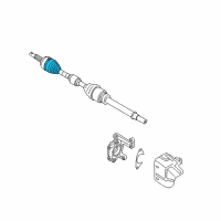 OEM 2011 Nissan Leaf Repair Kt OUTRH Diagram - C9BDA-JX00L