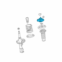 OEM 2017 Toyota Corolla Mount Diagram - 48609-02190