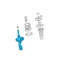 OEM 2018 Toyota Corolla Strut Diagram - 48510-8Z297