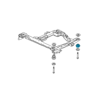 OEM 2007 Pontiac Grand Prix Insulator Asm-Drivetrain & Front Suspension Frame Diagram - 10440694