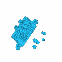 OEM Buick LaCrosse Fuse & Relay Box Diagram - 20922936