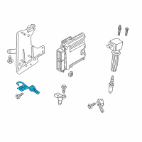 OEM 2015 Lincoln MKZ Sensor Diagram - 1S7Z-12A699-BB