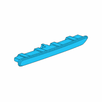 OEM Chevrolet Camaro High Mount Lamp Diagram - 23172447