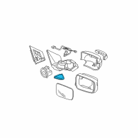 OEM 2008 Acura MDX Cap, Passenger Side Base (Outer) (Formal Black Ii) Diagram - 76204-STX-H02ZG