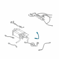 OEM Lexus ES300 Sensor, Air Fuel Ratio Diagram - 89467-33050